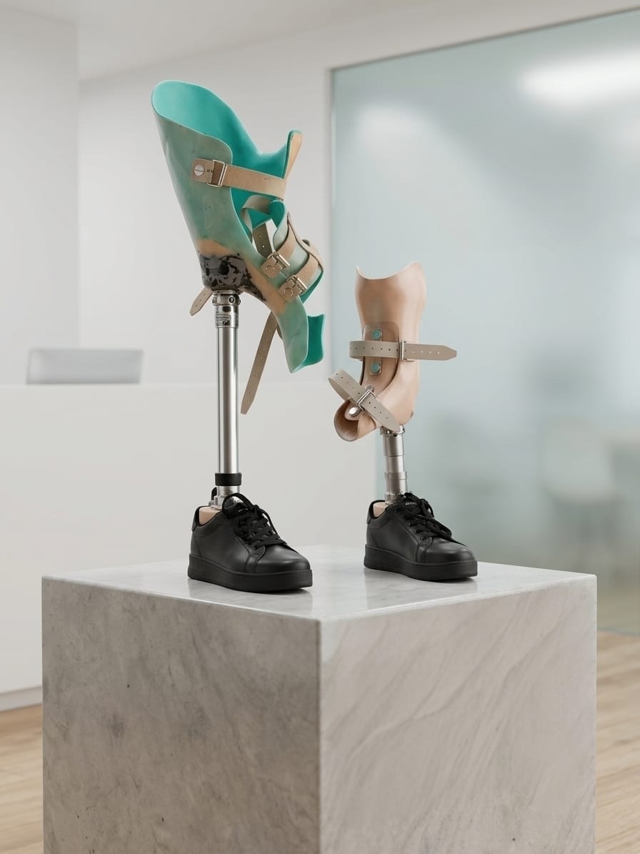 Orthoses with medical shoes