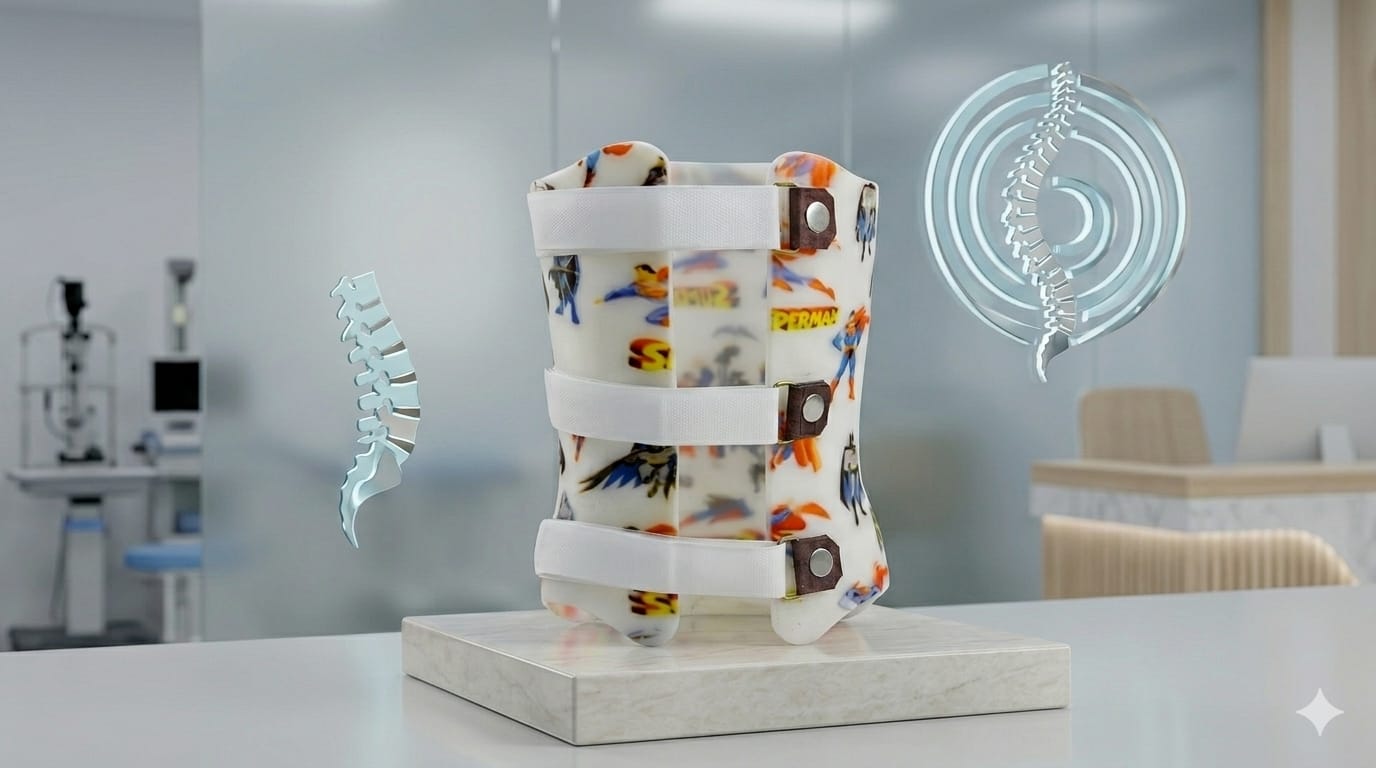 Pediatric body brace